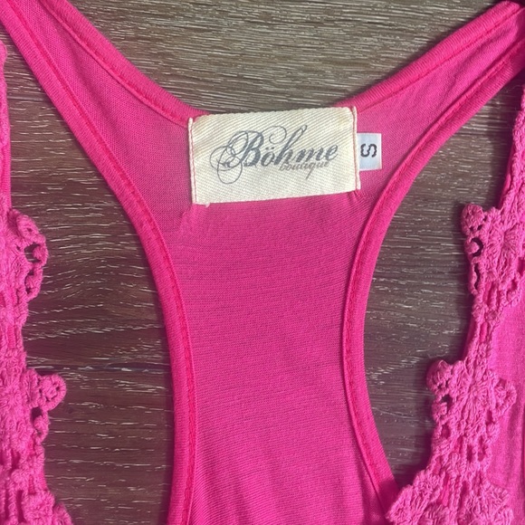 Bohme Lace Racer Back Tank - Picture 4 of 4
